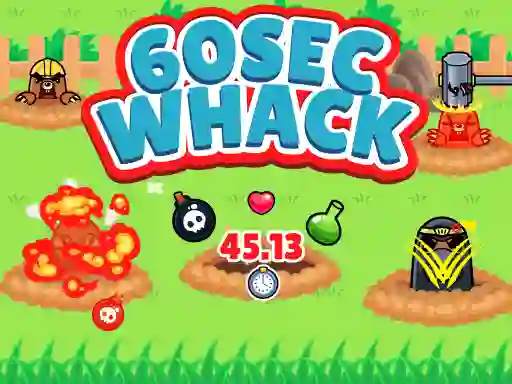 Jeu 60 Second Whack en ligne