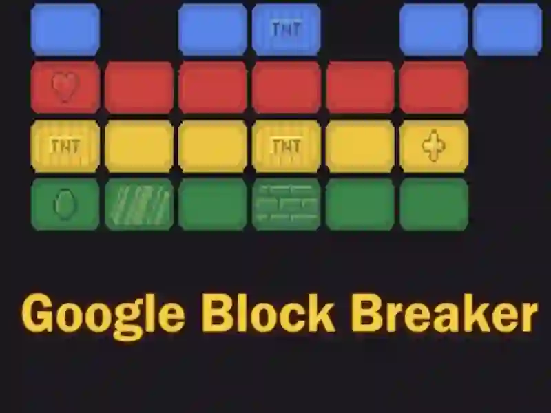 Jeu Google Block Breaker en ligne