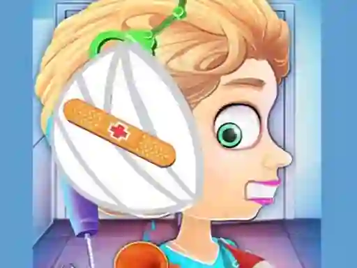 Jeu Children's doctor: Treating ears en ligne