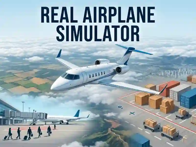 Jeu Real Airplane Simulator en ligne