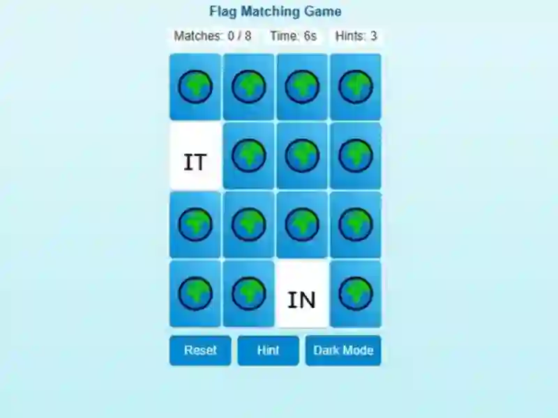 Jeu Memory Match Flag Edition en ligne