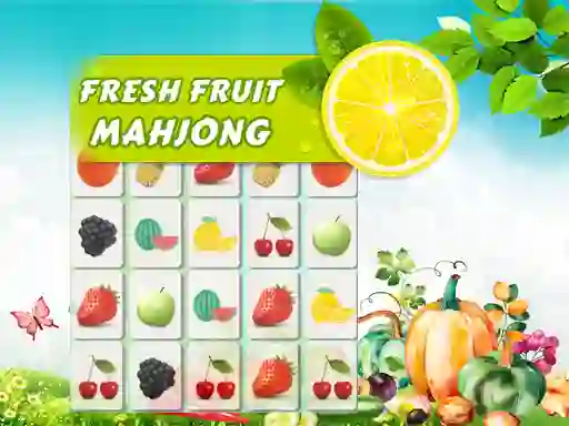 Jeu Fresh Fruit Mahjong en ligne