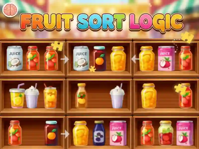 Jeu Fruit Sort Logic en ligne