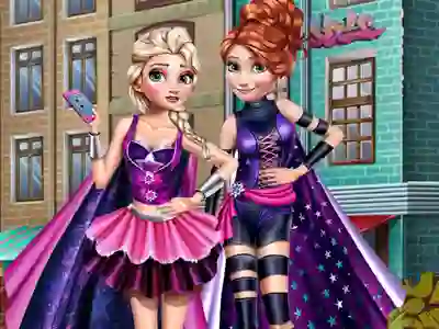 Jeu Superhero Spring Princess Dress Up en ligne