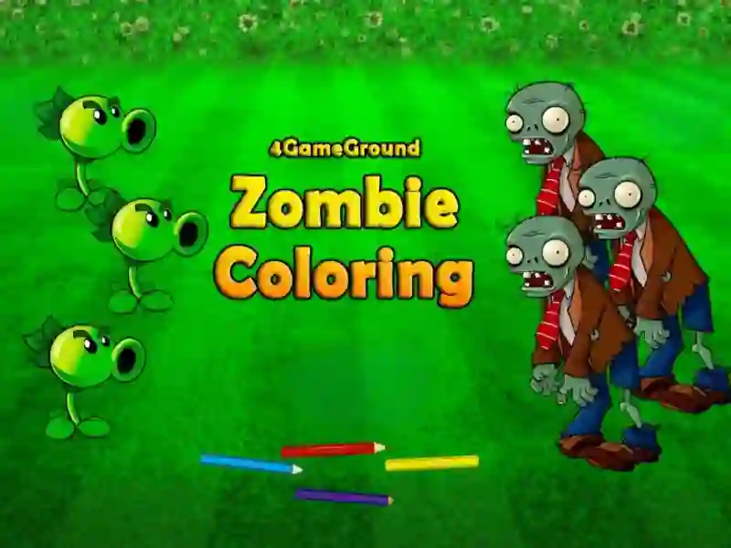 Jeu 4GameGround Zombie Coloring en ligne