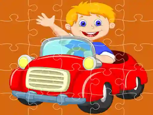 Jeu Pedal Cars Jigsaw en ligne
