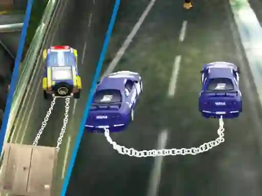 Jeu Chained Impossible Driving Police Cars en ligne
