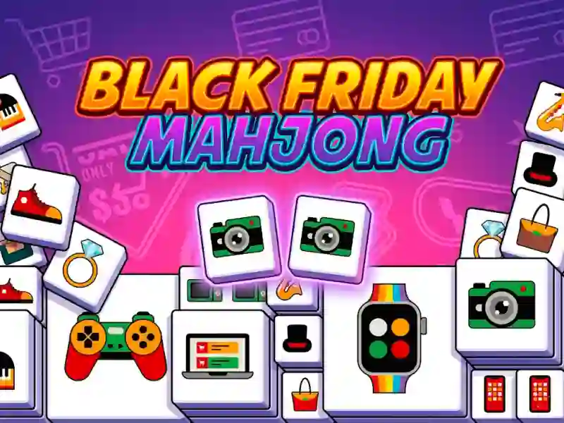 Jeu Black Friday Mahjong en ligne