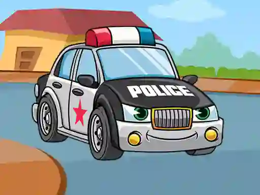 Jeu Police Cars Jigsaw en ligne