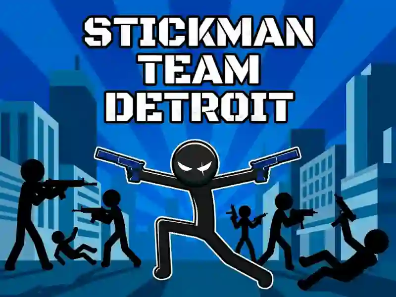 Jeu Stickman Team Detroit en ligne