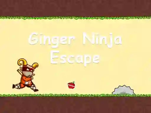 Jeu Ginger Ninja Escape en ligne