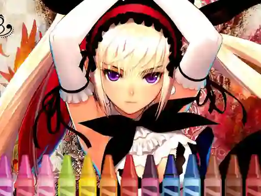 Jeu 4GameGround Anime Manga Coloring en ligne