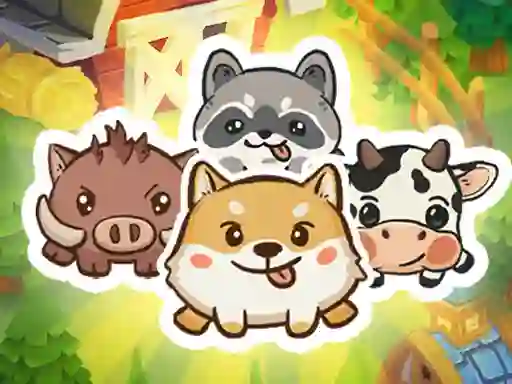 Jeu Animal Sort Cute Game Puzzle en ligne