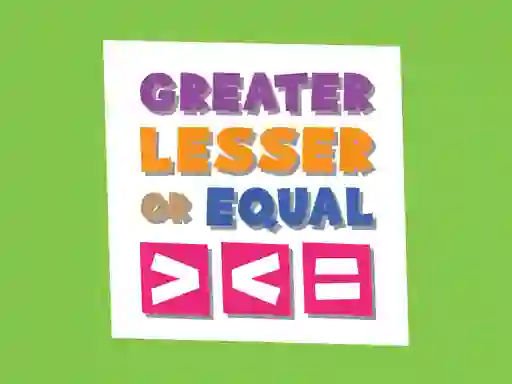 Jeu Greater Lesser Or Equal en ligne