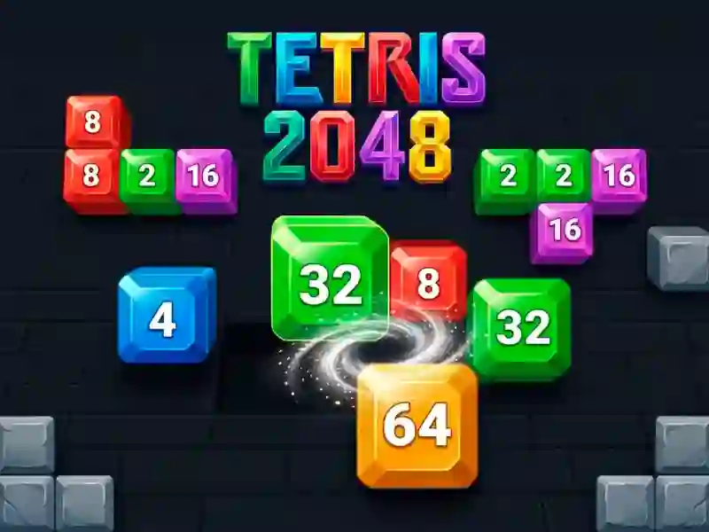 Jeu Tetris 2048 en ligne