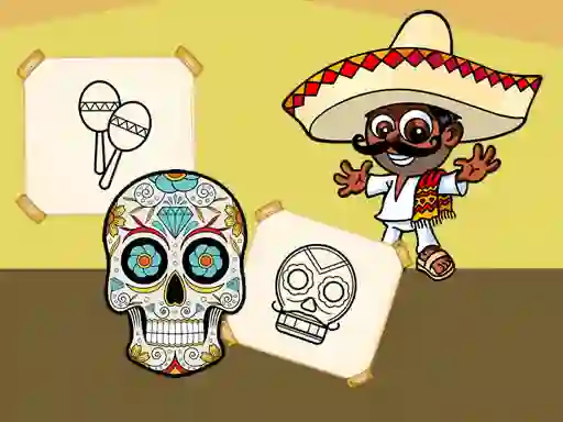 Jeu Crazy Mexican Coloring en ligne