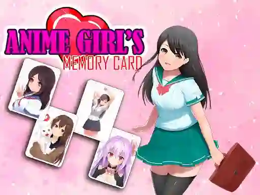 Jeu Anime Girls Memory Card en ligne