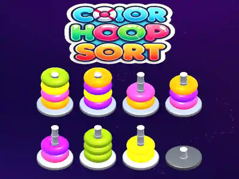 Jeu Color Hoop Sort en ligne