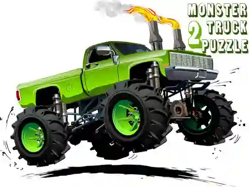 Jeu Monster Truck Puzzle 2 en ligne