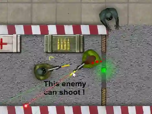 Jeu Zombie Shooting 2D en ligne