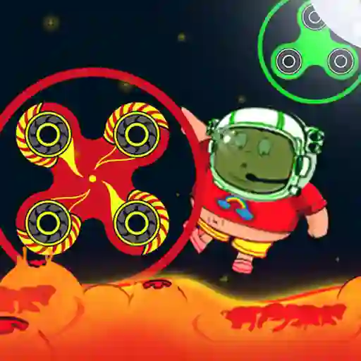 Jeu Spinner Astro the Floor is Lava en ligne