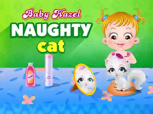 Jeu Baby Hazel - naughty cat en ligne