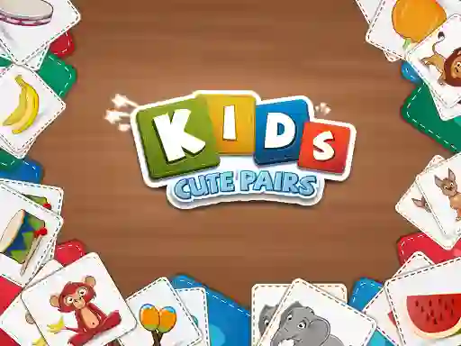 Jeu Kids Cute Pairs en ligne