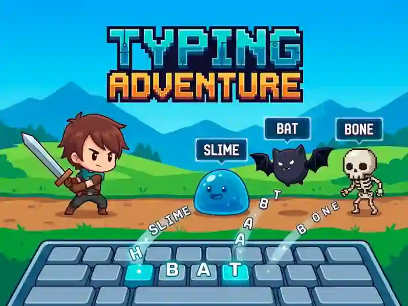 Jeu Typing Adventure en ligne