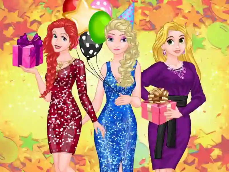Jeu Frosty Princess Party Surprise en ligne