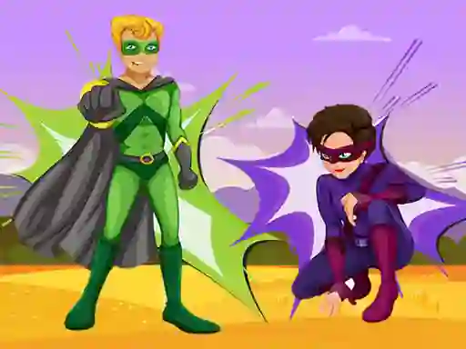 Jeu Superheroes Jigsaw en ligne