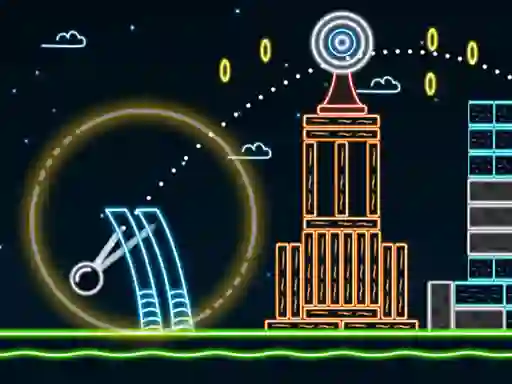 Jeu Neon Catapult en ligne