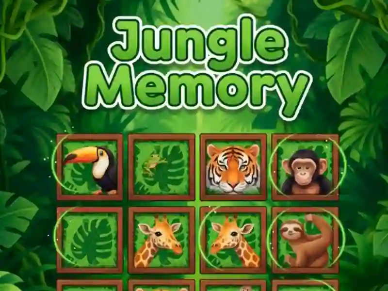 Jeu Jungle Memory en ligne