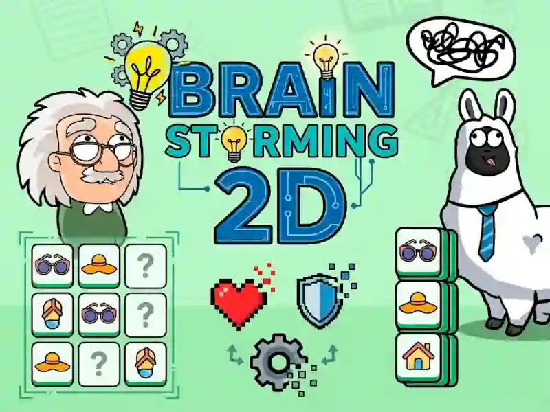 Jeu Brainstorming 2D en ligne