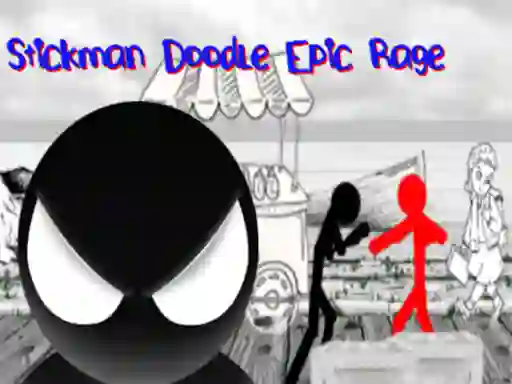 Jeu Stickman Doodle Epic Rage en ligne