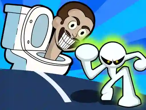 Jeu Stickman vs Skibidi Toilet en ligne
