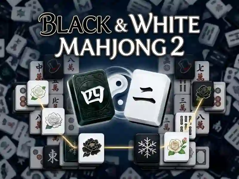 Jeu Black & White Mahjong 2 en ligne