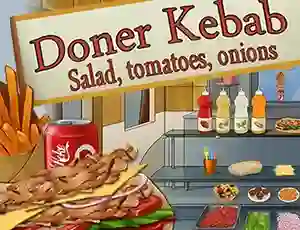 Jeu Doner Kebab Salad, Tomatoes, Onions en ligne