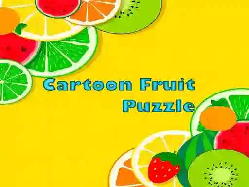 Jeu Cartoon Fruit Puzzle en ligne