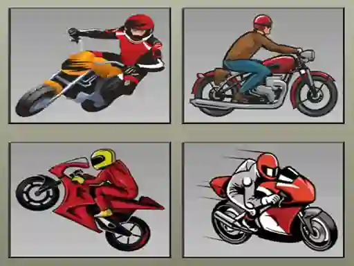 Jeu Racing Motorcycles Memory en ligne