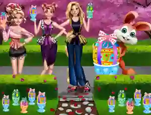 Jeu Girls Easter Chocolate Eggs en ligne