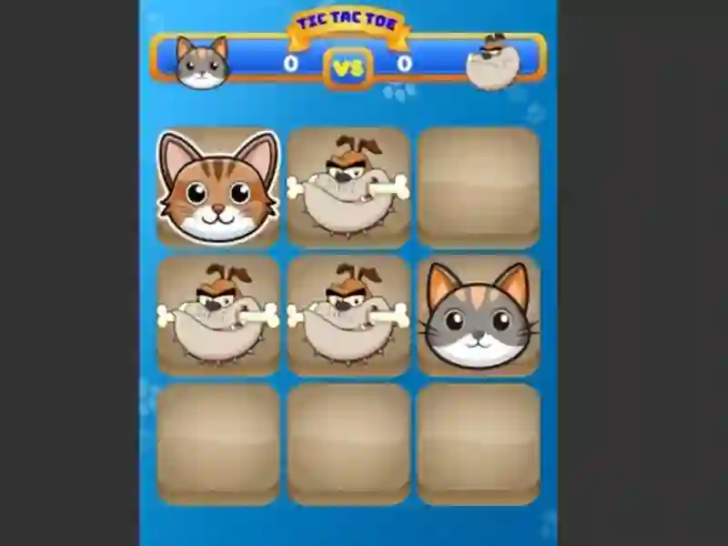 Jeu Tic Tac Toe Cat en ligne