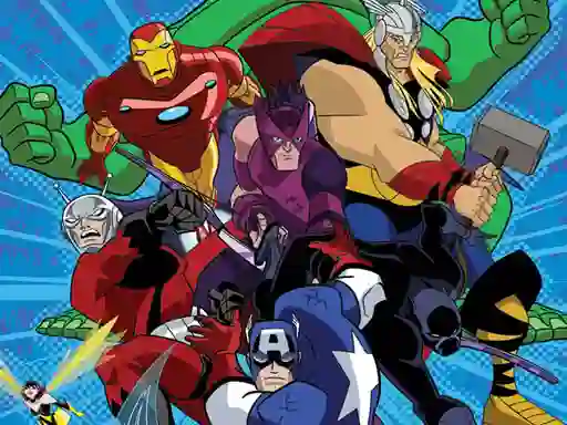 Jeu Avengers Coloring en ligne