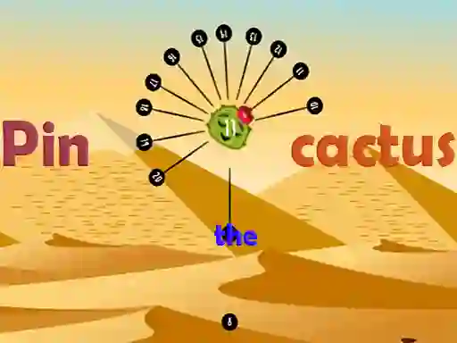 Jeu Pin the cactus en ligne