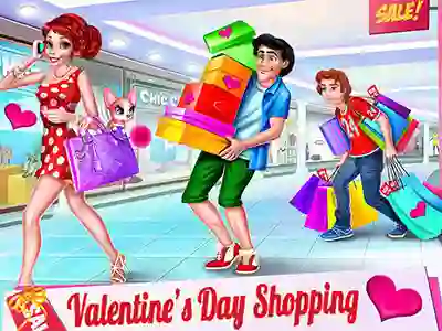 Jeu Valentine's Day Shopping en ligne