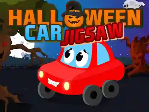 Jeu Halloween Car Jigsaw en ligne