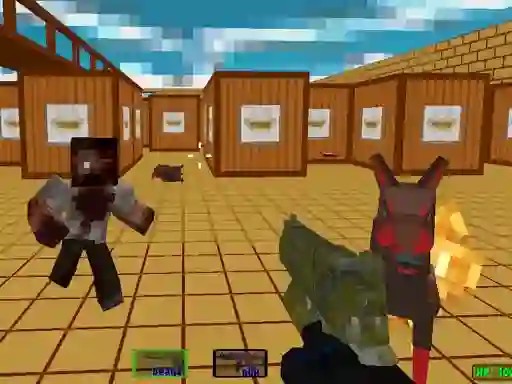 Jeu Pixel Swat Zombie Survival en ligne