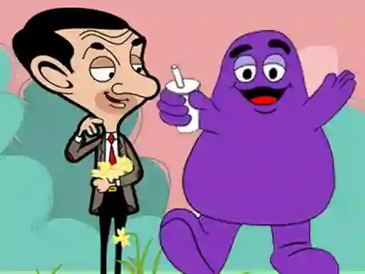 Jeu When Mr Bean meet Grimace en ligne