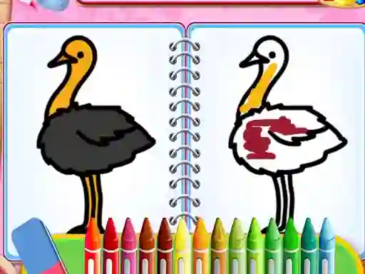 Jeu Coloring Birds Game en ligne