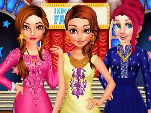 Jeu Princess indian gala fashion en ligne