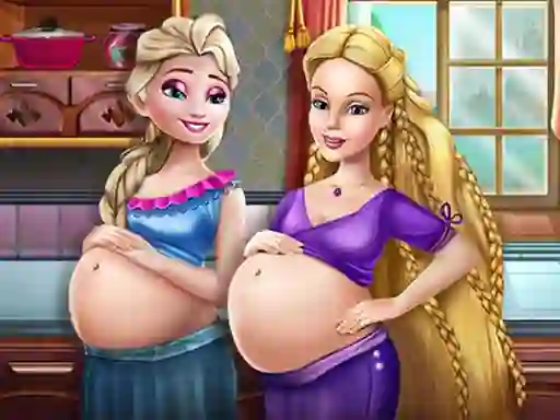 Jeu Happy Princesses Pregnant BFFS en ligne